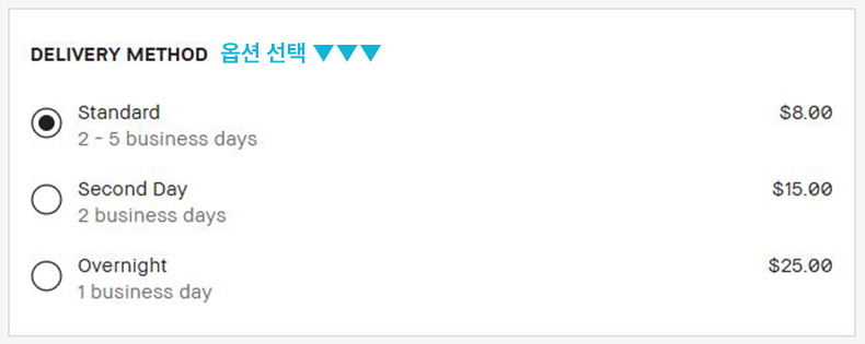 바비브라운 옵션 선택